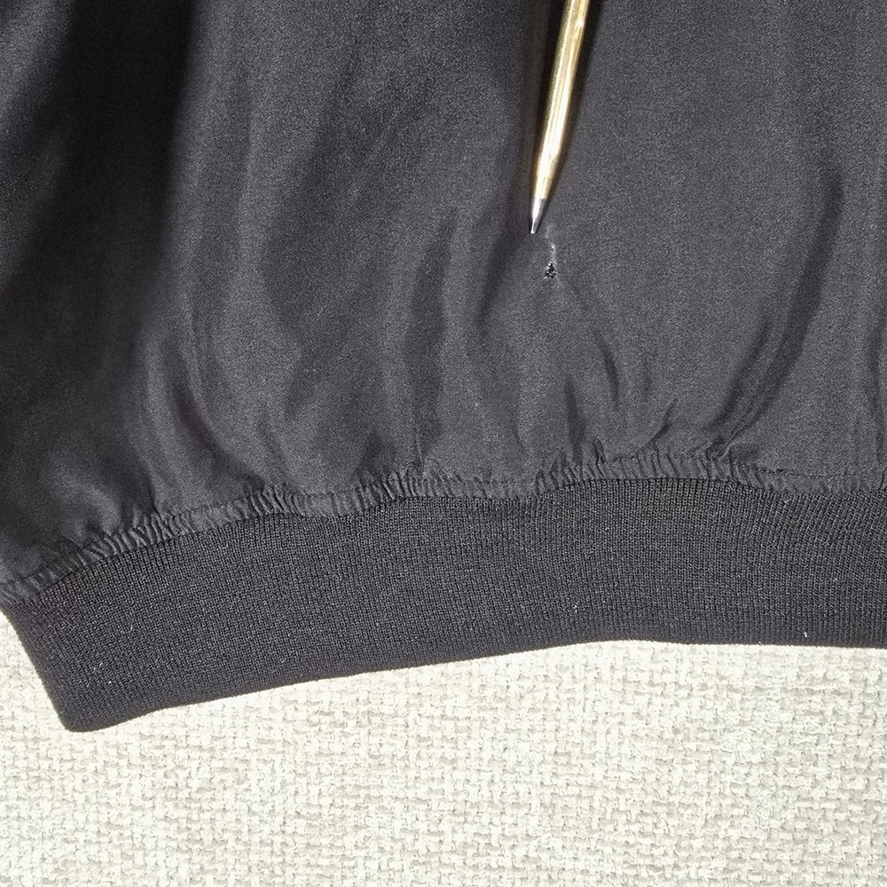 Russell Athletic Colorado Windbreaker Pullover Mens Medium Black Team Issue Vtg - Picture 5 of 11